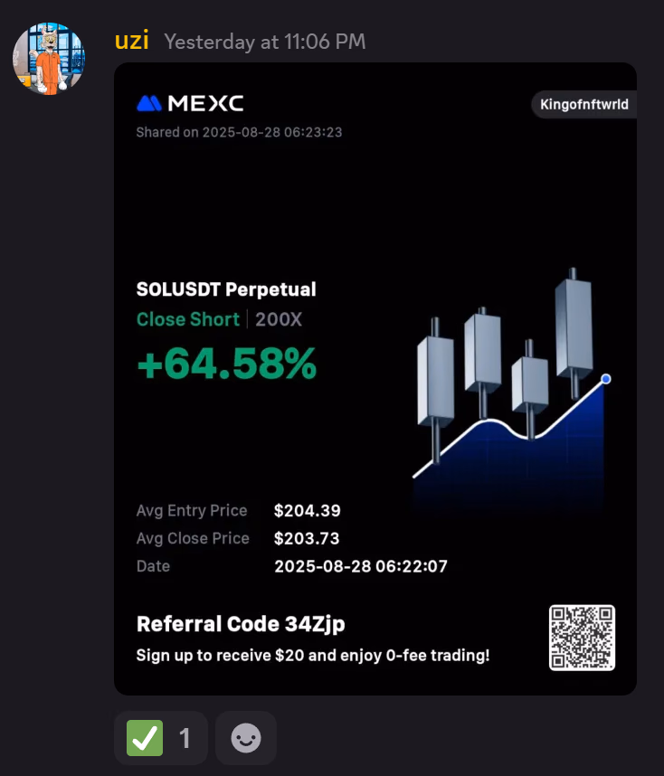 Customer-submitted trading feedback screenshot 11